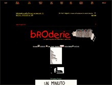 Tablet Screenshot of broderie.it